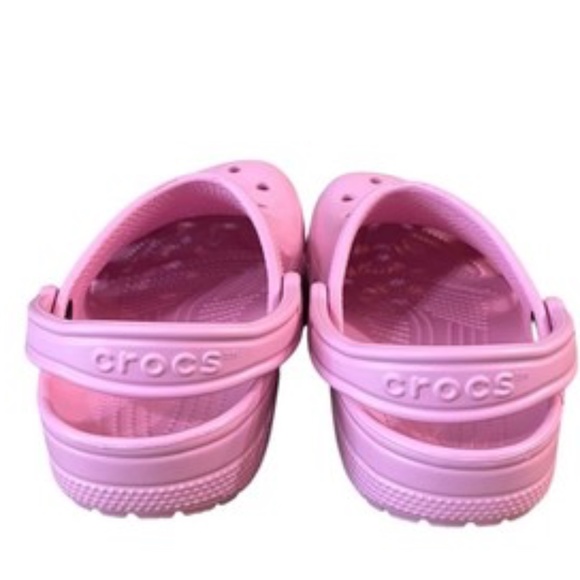 Crocs Classic Womens Pink Clogs Size 6 - Picture 5 of 9